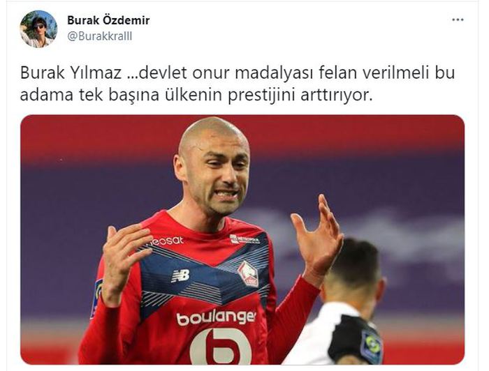 Burak Yılmaz, Lille'i şampiyonluğa taşıyor! Sosyal medya ...